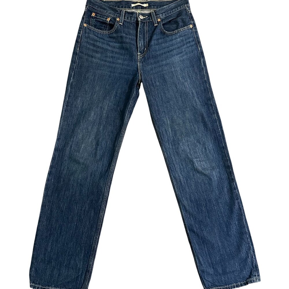 Levi's Low Pro Straight Men's Dark Wash Jeans - 28/30 (Like New!)